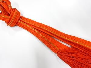 正絹　撚り房　手組帯締め